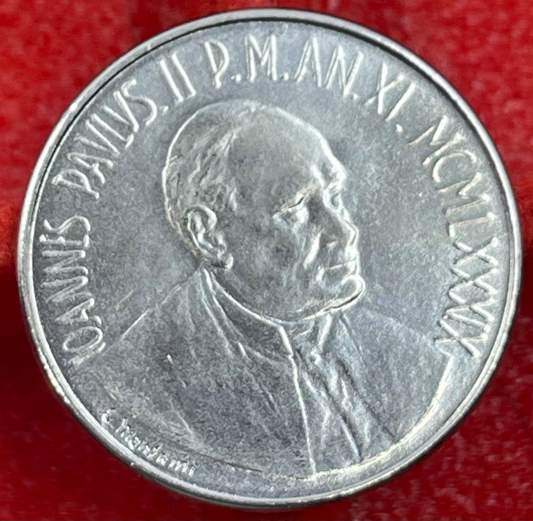 Vatican City 1989 R 50 Lire KM-215 UNC World Coin — front