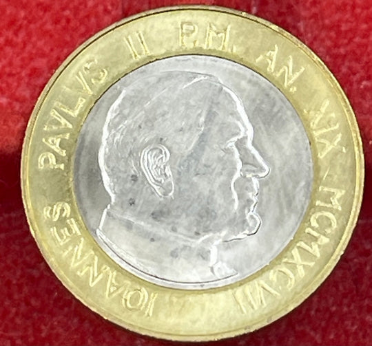 Vatican City 1997 1000 Lire KM-286 UNC World Coin