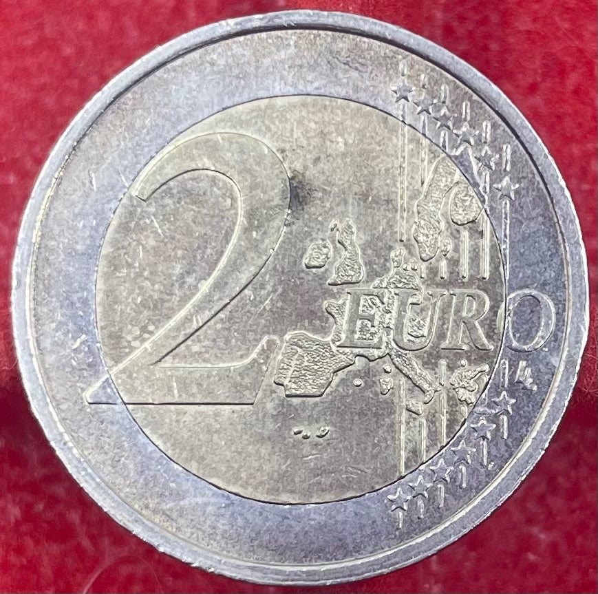 Portugal 2004 2 Euro KM-747 Circulated World Coin — front