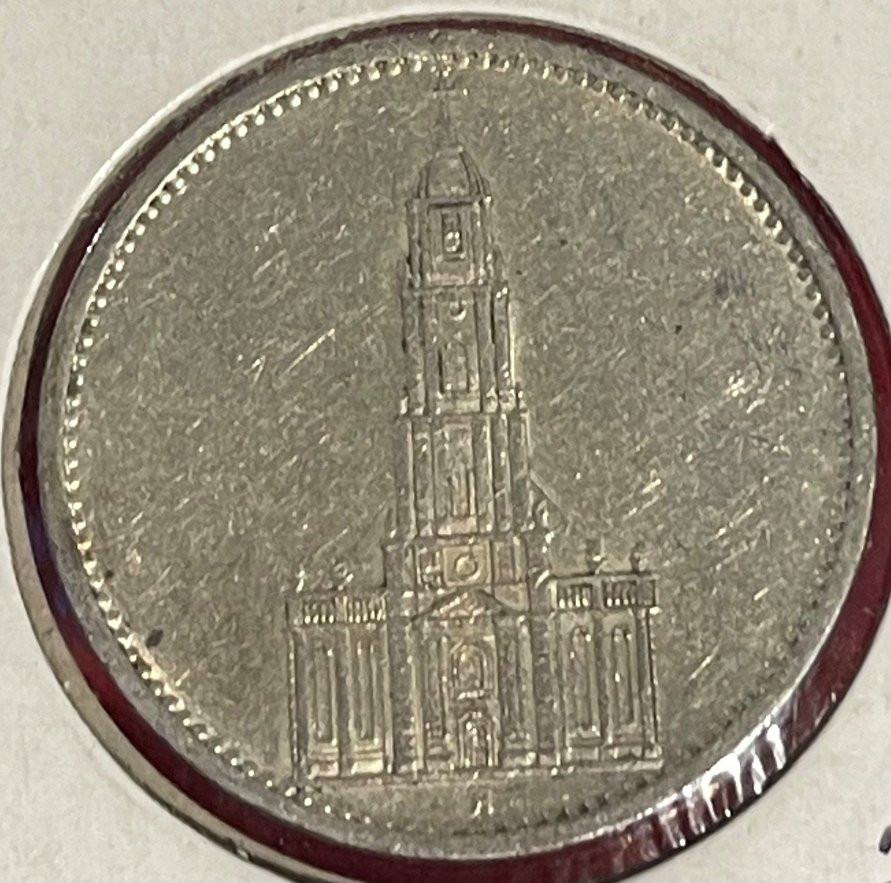 Germany 1935 A 5 Reichsmark Circulated World Coin P-KM-86 Circulated World Coin Item Shown — front