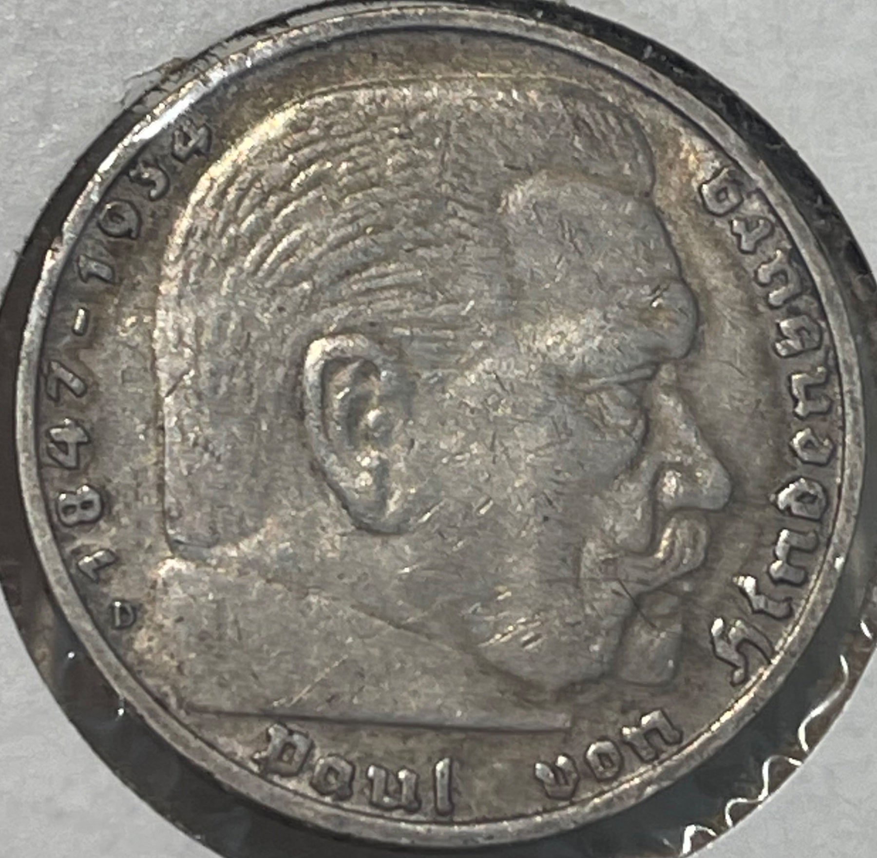 Germany 1936 5 Reichsmark KM-94 Circulated World Coin — front