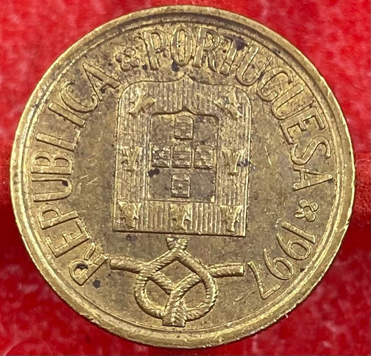 Portugal 1997 5 Escudos KM-632 Circulated World Coin