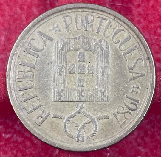 Portugal 1987 5 Escudos KM-589 Circulated World Coin