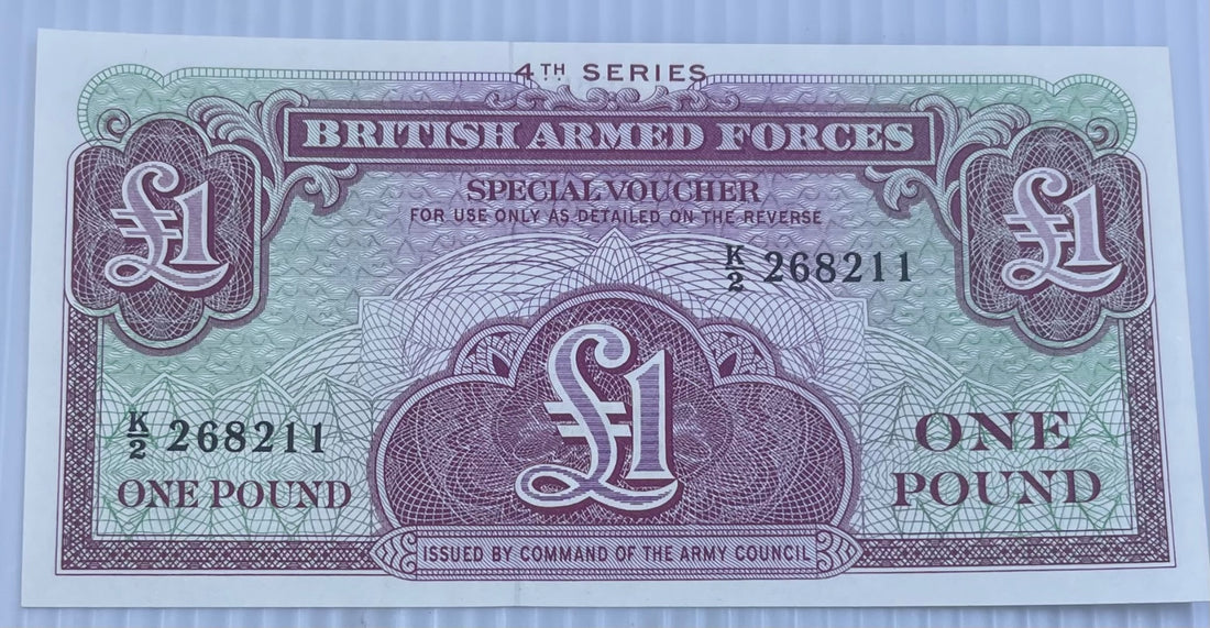 England 1962 £1 Pound P-M36 UNC World Banknote From Lot — front