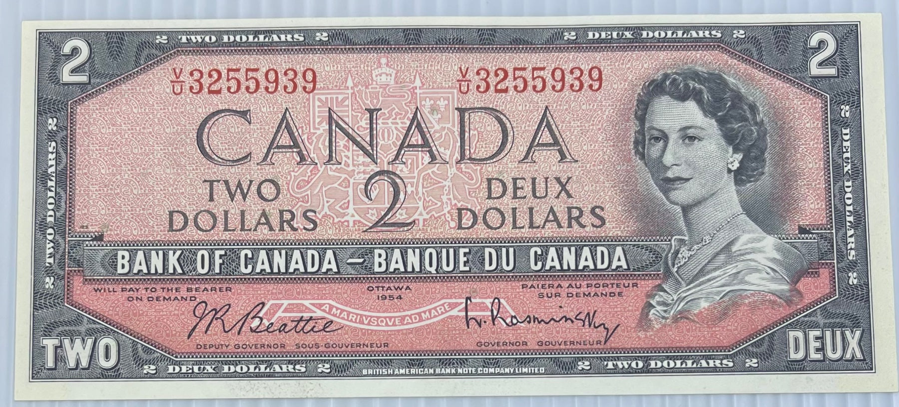 Canada 1961 2 Dollars P-76br UNC World Banknote Note Shown — front