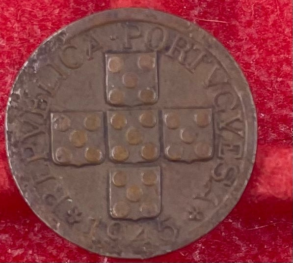 Portugal 1945 20 Centavos KM-584 Circulated World Coin — back