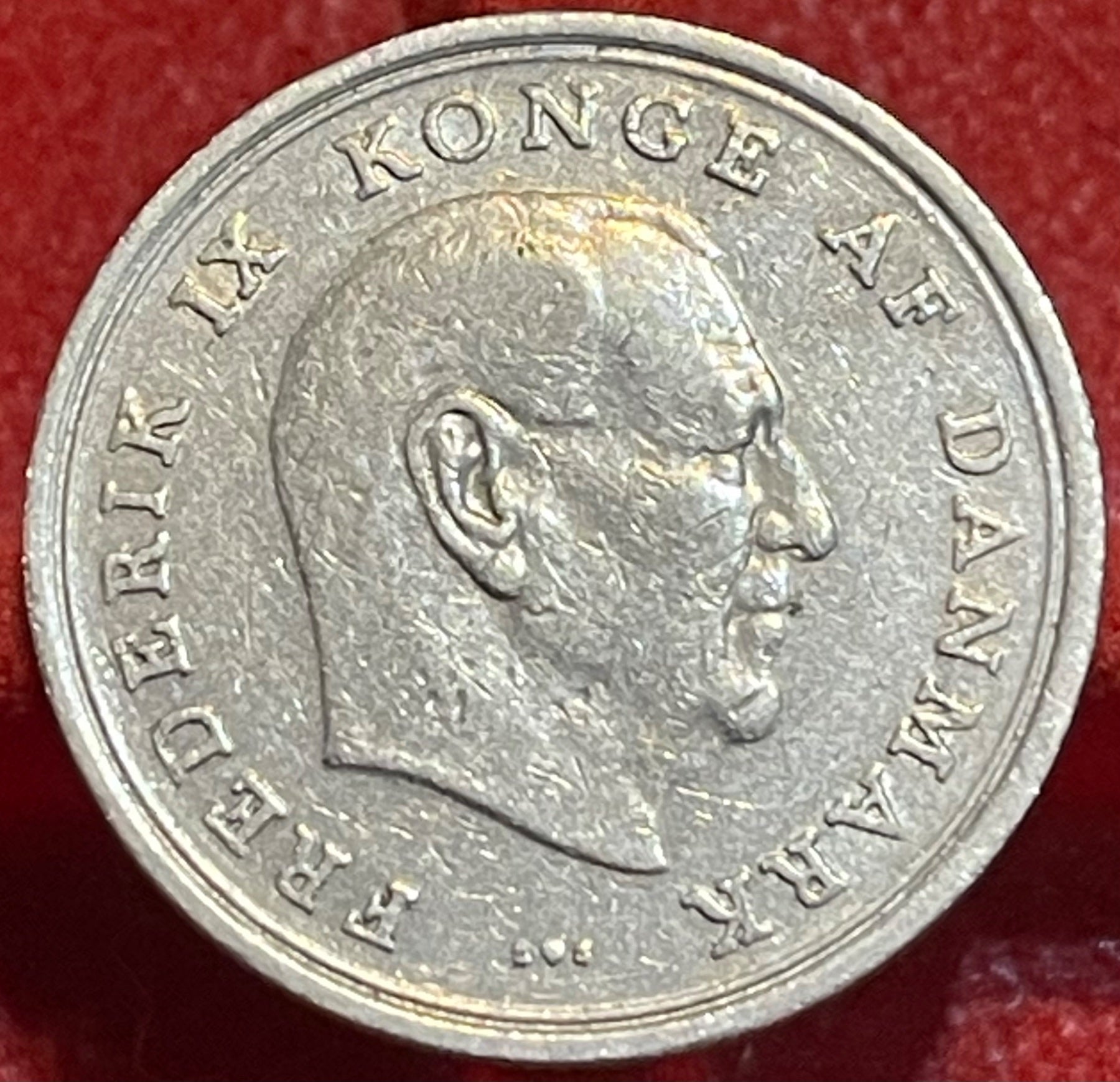 Denmark 1972 1 Krone Circulated World Banknote — back