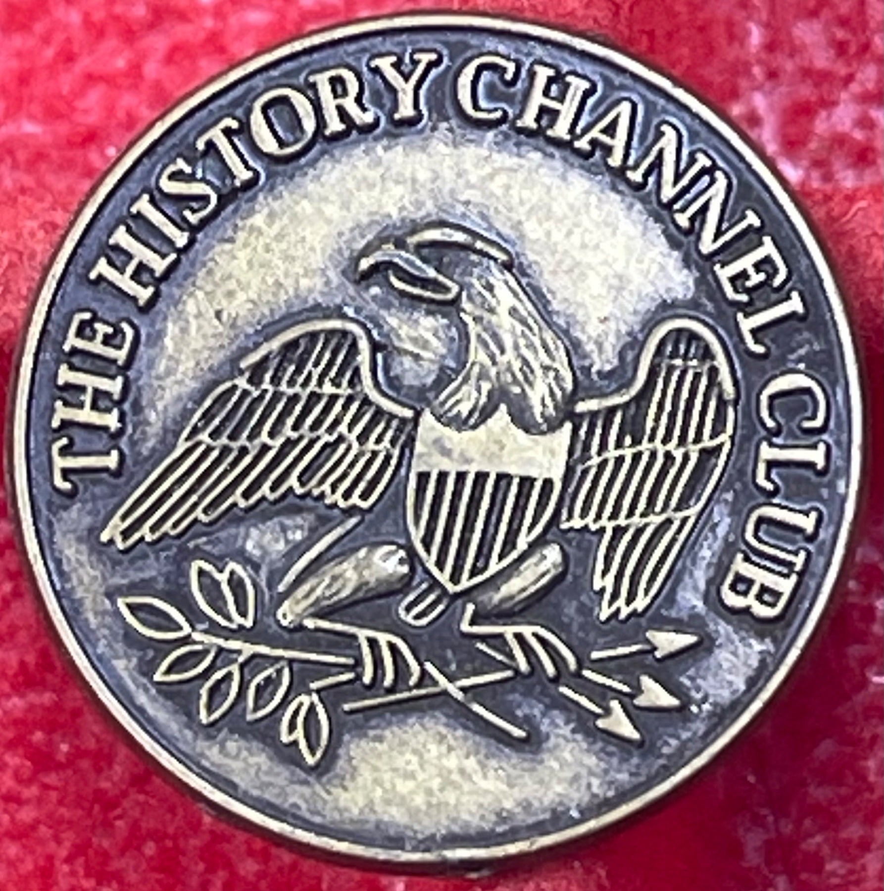 1776 History Channel Club Token Coin Circulated Circulated Token Item Shown — back