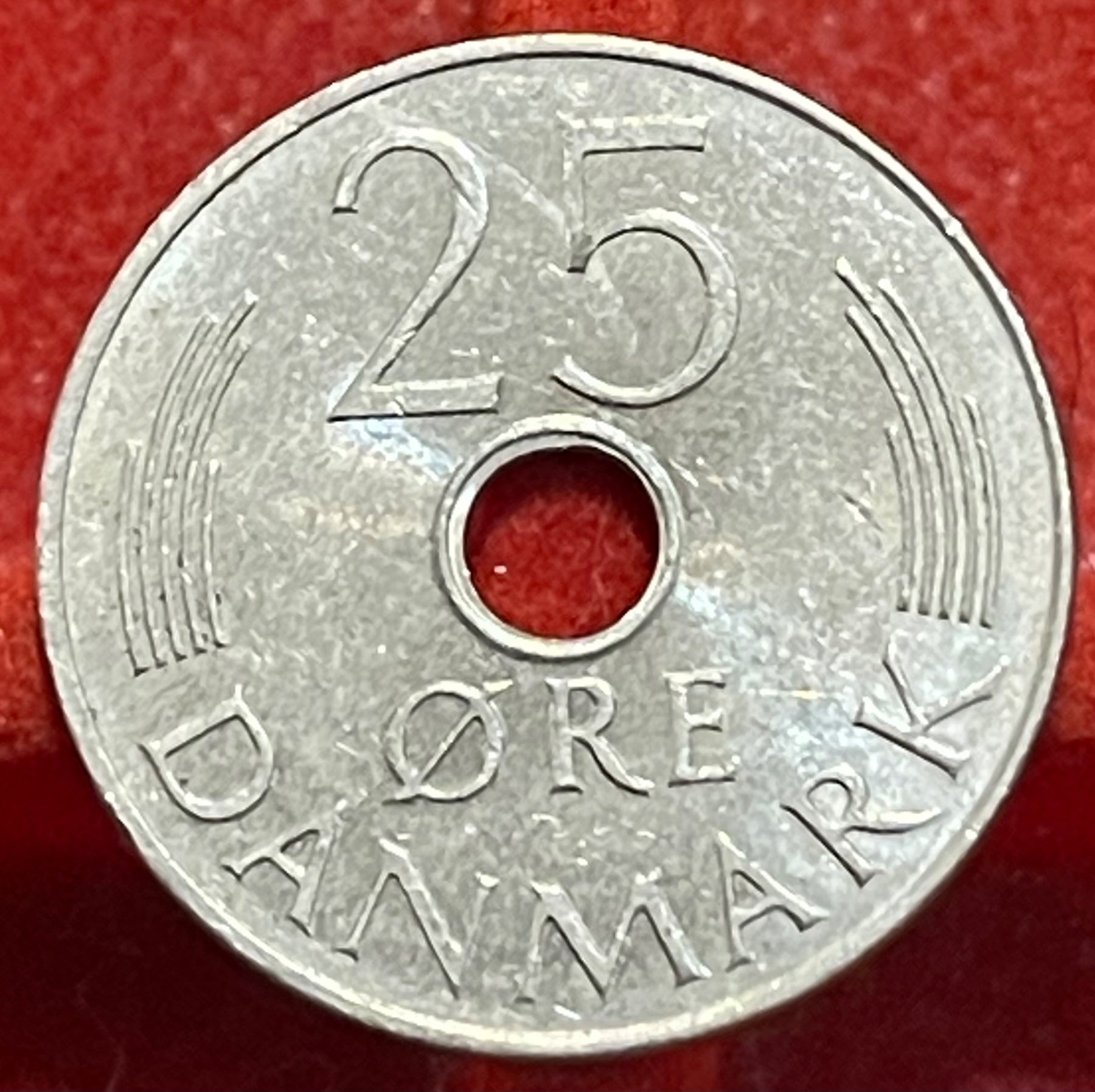 Denmark 1975 25 Øre KM-861.1 Circulated World Coin — back