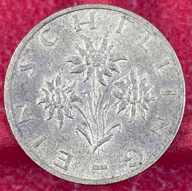Austria 1986 1 Schilling KM-2886 Circulated World Coin — back