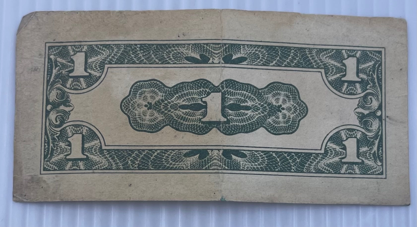Netherlands Indies 1942 1 Cent P-119 Circulated World Banknote From Lot — back