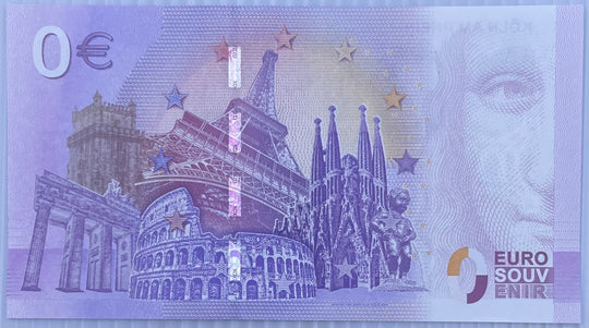 Germany 2017 0 Euro Souvenir UNC World Banknote — back