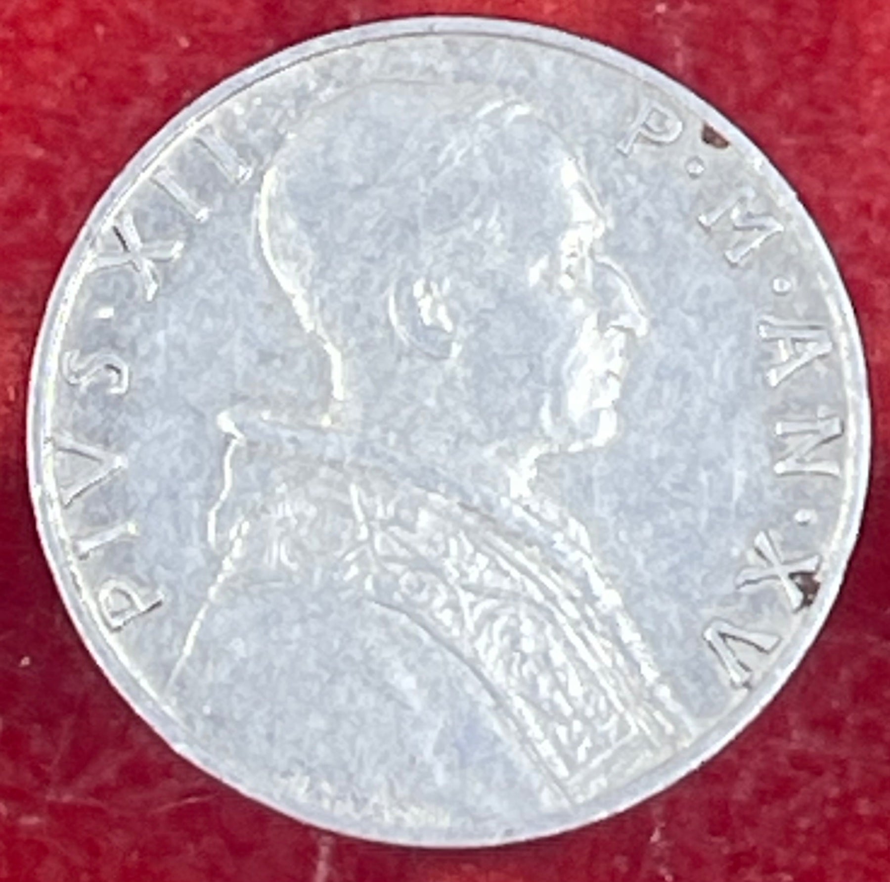 Vatican City 1953 5 Lire UNC World Coin — back