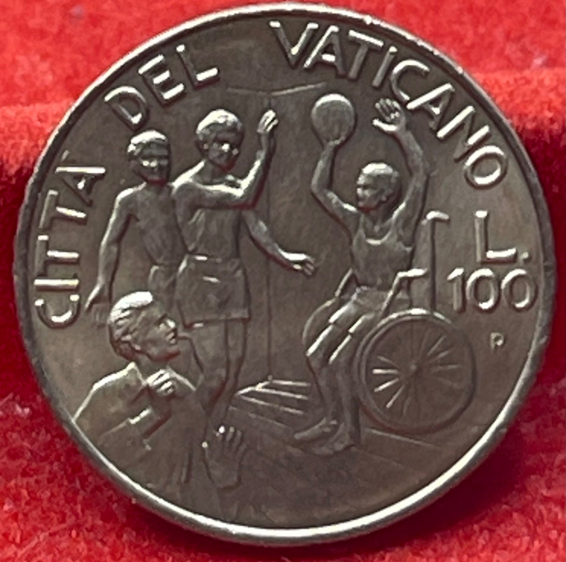 Vatican City 1994 R 100 Lire KM-255 UNC World Coin — back
