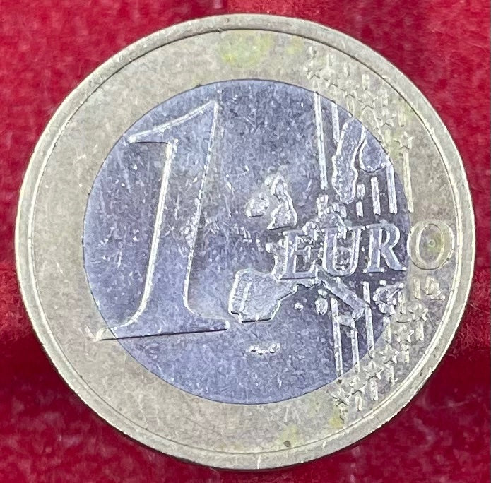 Austria 2002 1 Euro KM-3088 Circulated World Coin — back