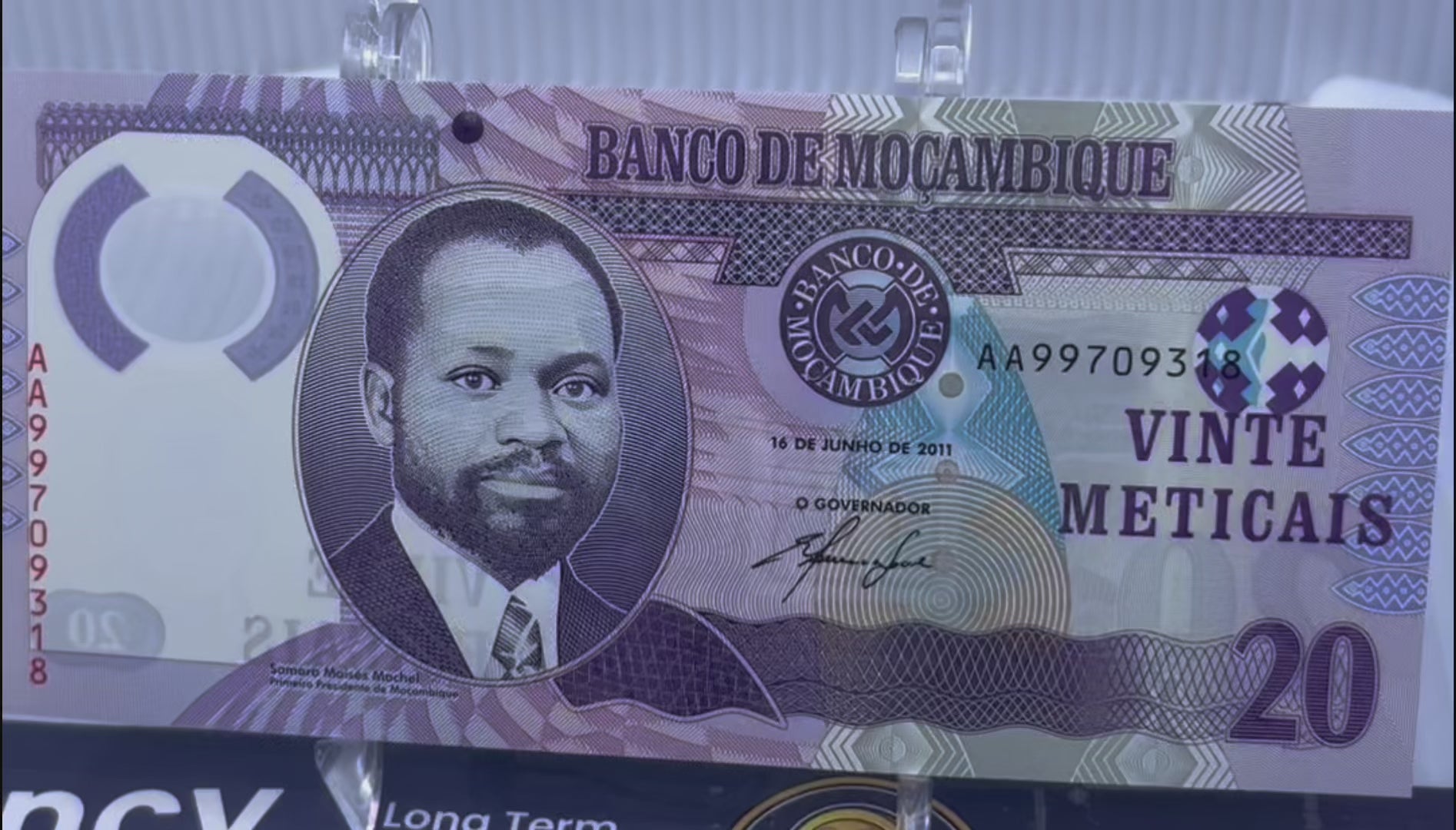 2017 Mozambique 20 Meticais P-149 UNC Rhino World Banknote