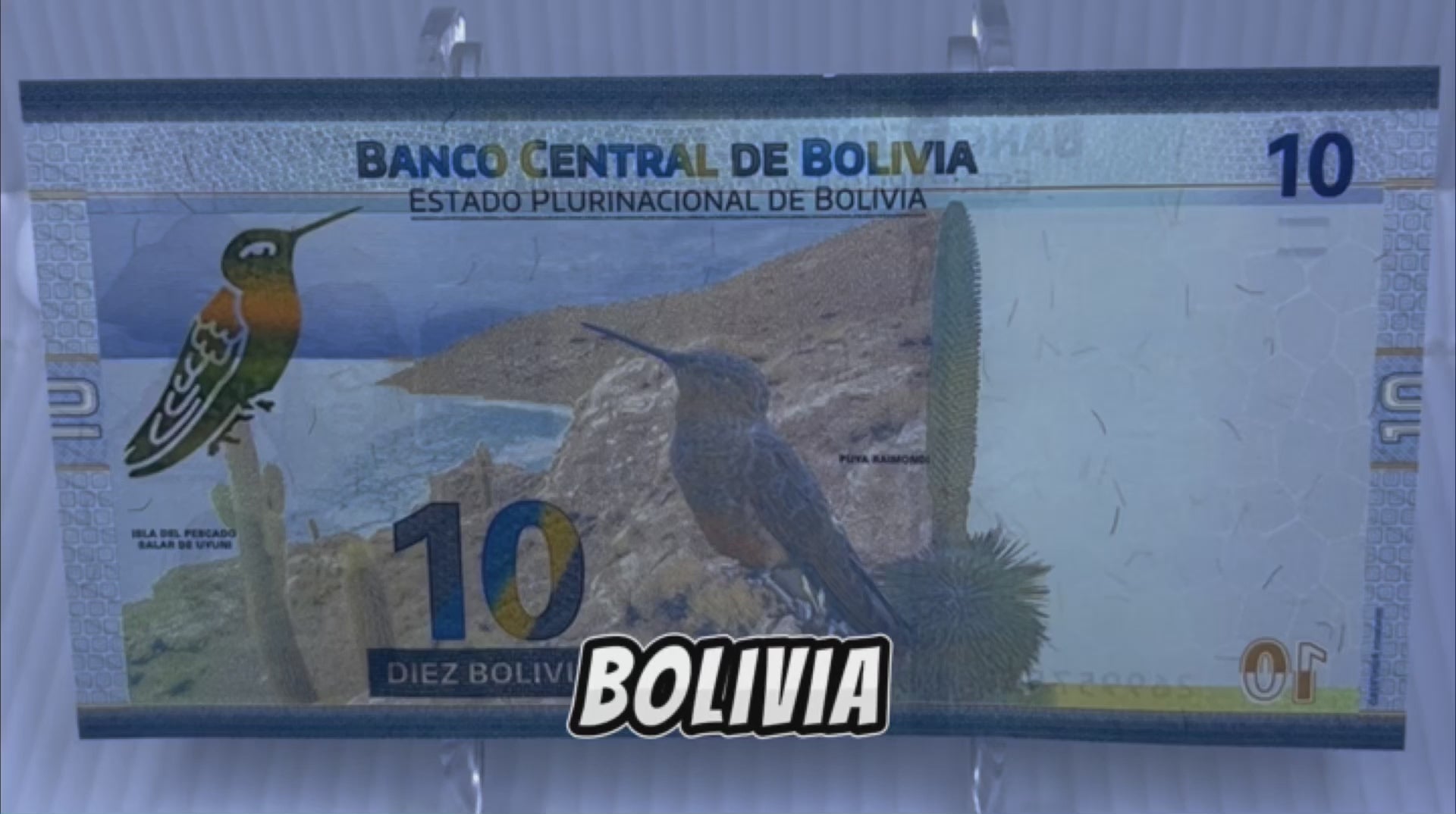 Bolivia 2018 10 Bolivianos World Banknote Currency