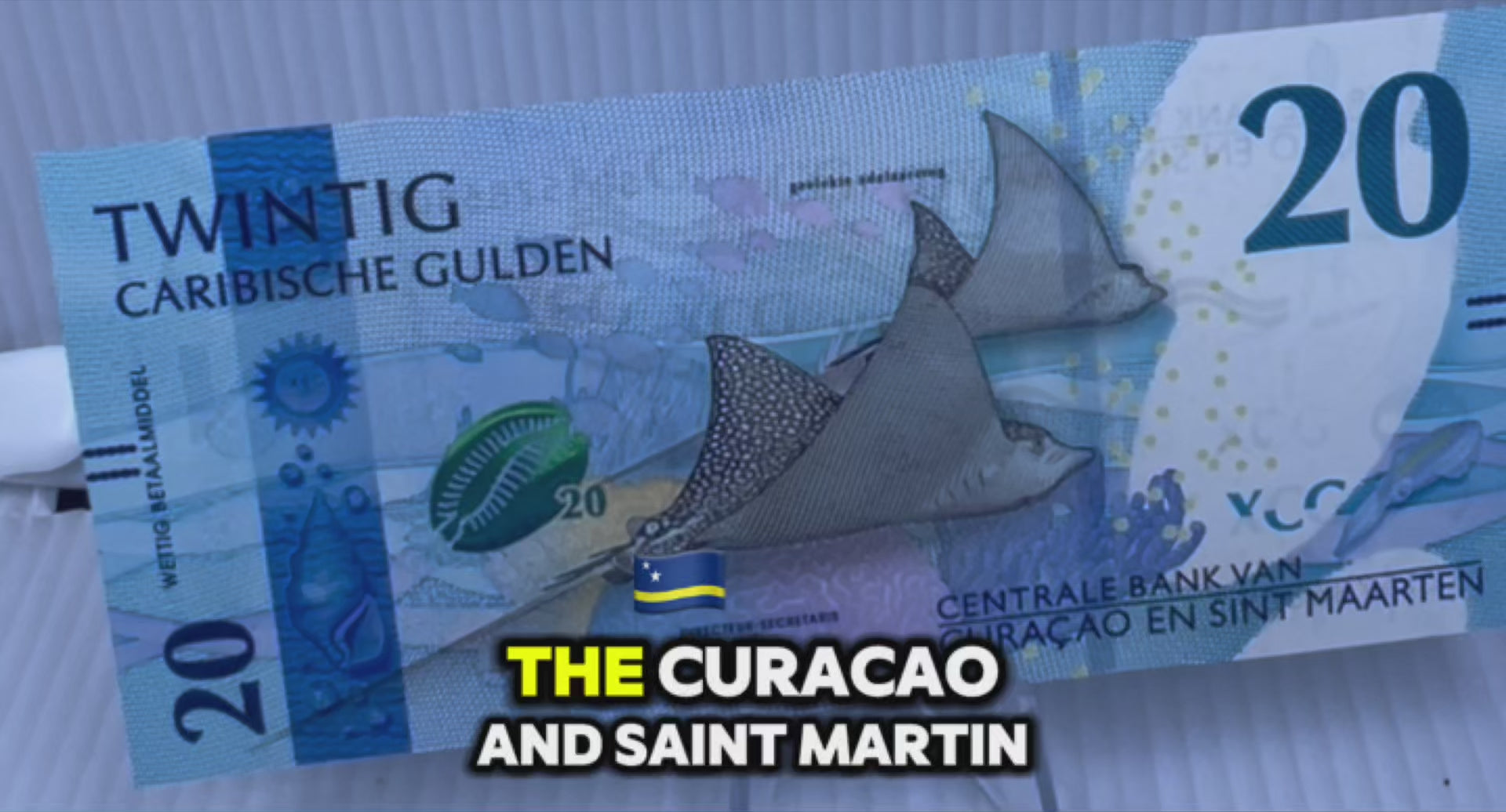 Curacao & Saint Maarten 2025 20 Gulden P-2 UNC Banknote